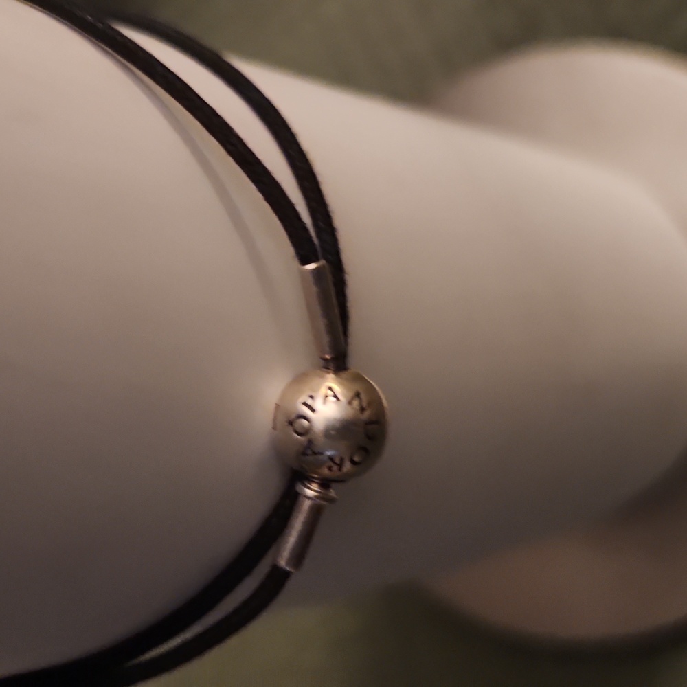 Pandora leather cord bracelet - Picture 2 of 4